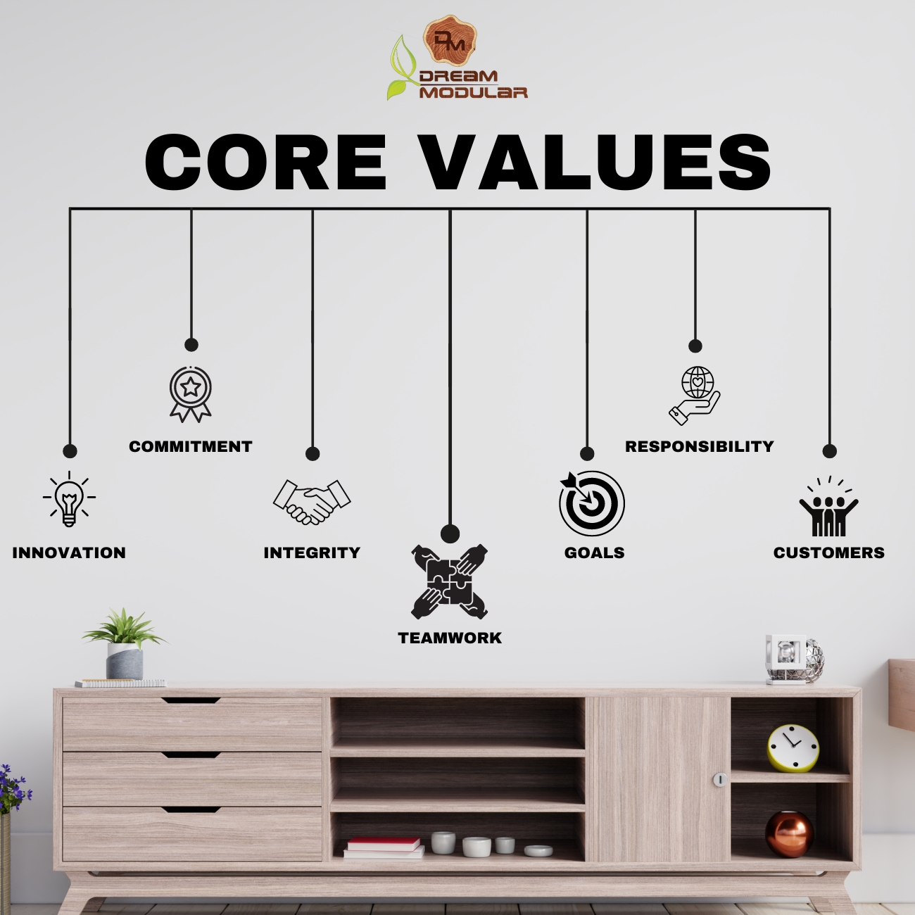 Our Dream Modular Core Values