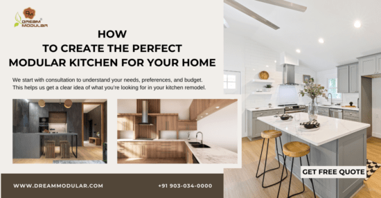 How to Create the Perfect Modular Kitchen for Your Home - Dream Modular