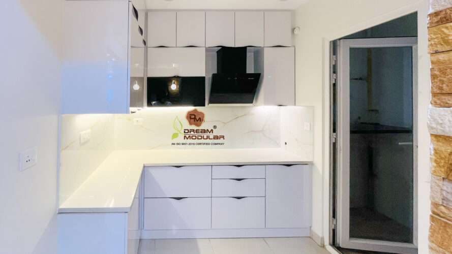 Modular Kitchen Interior Design - Indis Viva City - Kondapur