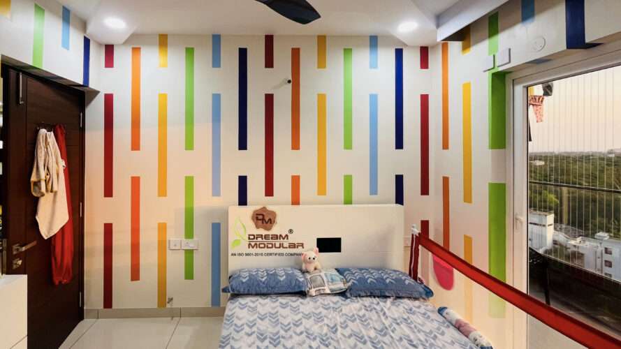 Children's Bedroom Interior Design - Wall Design