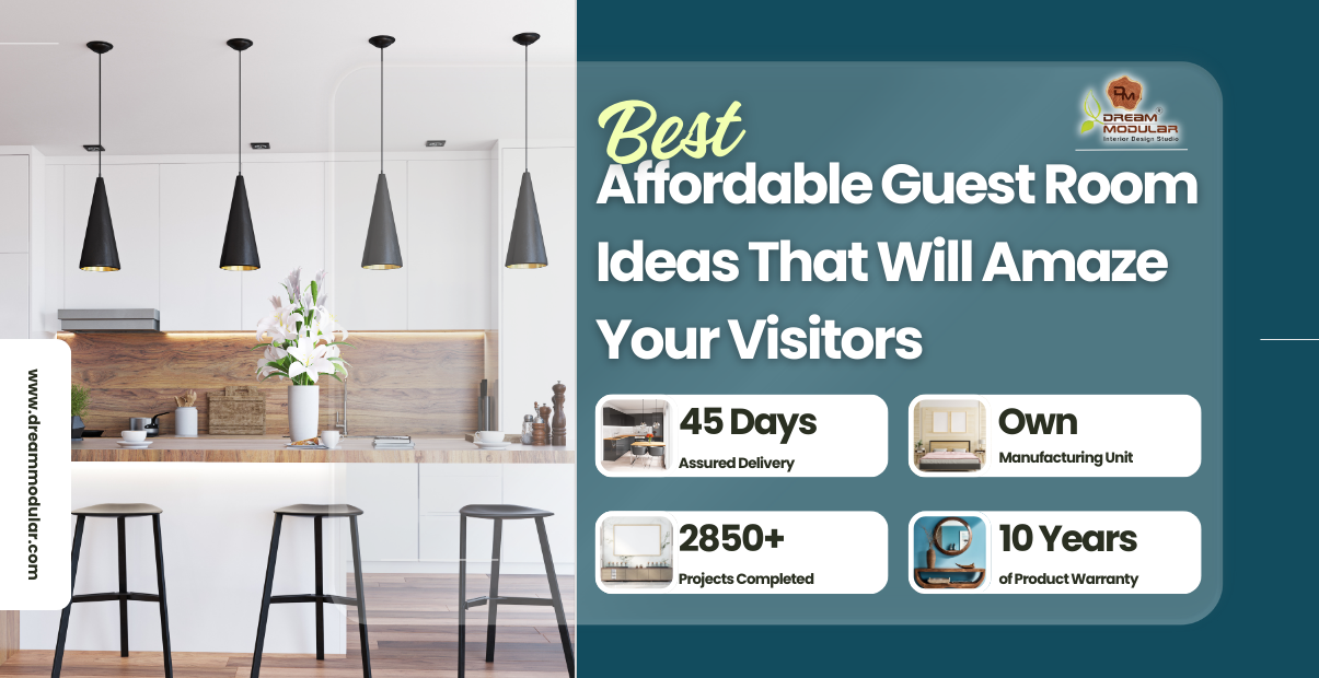 Create an inviting guest room on a budget with these affordable design tips and ideas. Surprise your visitors with style without breaking the bank. - Dream Modular - Get Free Quote