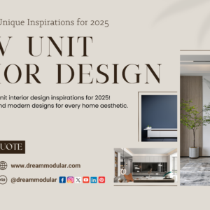 Discover the best TV unit interior design inspirations for 2025! Explore stylish, functional, and modern designs for every home aesthetic.