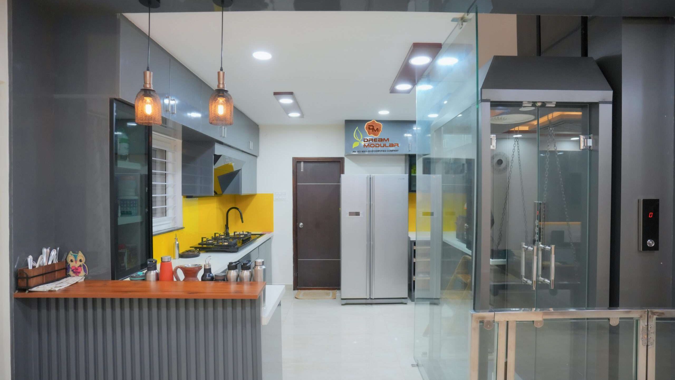 Modular Kitchen Interior Design - Saket Bhusatva - Dream Modular